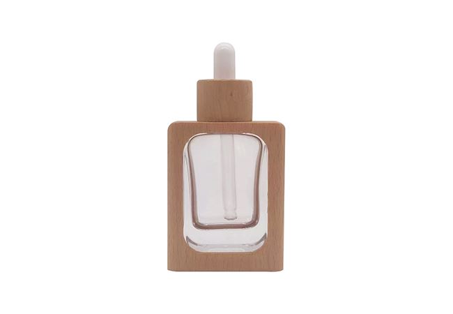 Decorative Wood Essential Oil Bottle